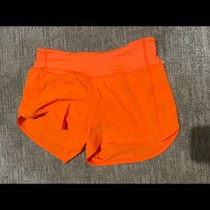 Lululemon Speed up shorts size 6